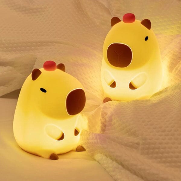 CapyDelights: The Adorable Decorative Capybara Night Light Simple Showcase 