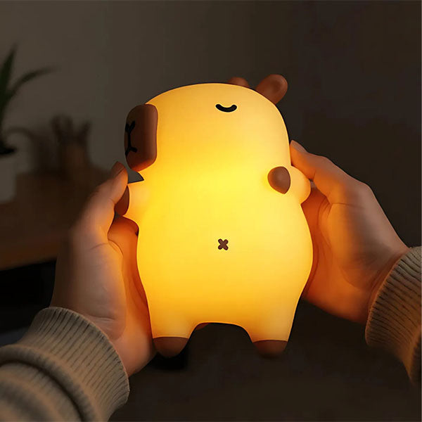 CapyNap Breathing Capybara Night Light Lamp