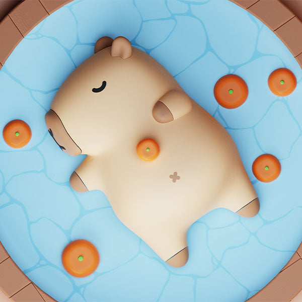CapyNap Breathing Capybara Night Light Lamp