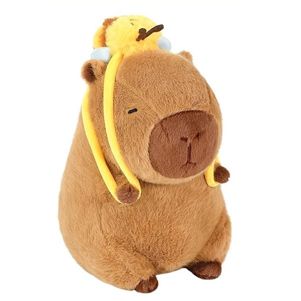 Capybara 9" Kawaii Bumblebee Backpack Plush Toy