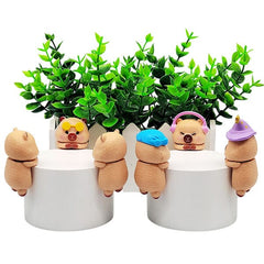 Capybara Huggers: The Phone Hugging Animals Series 3 Collectable Figurine Blind Bag (1pc) Simple Exclusive 