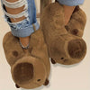 Capybara Plush Fluffy Animal Slippers