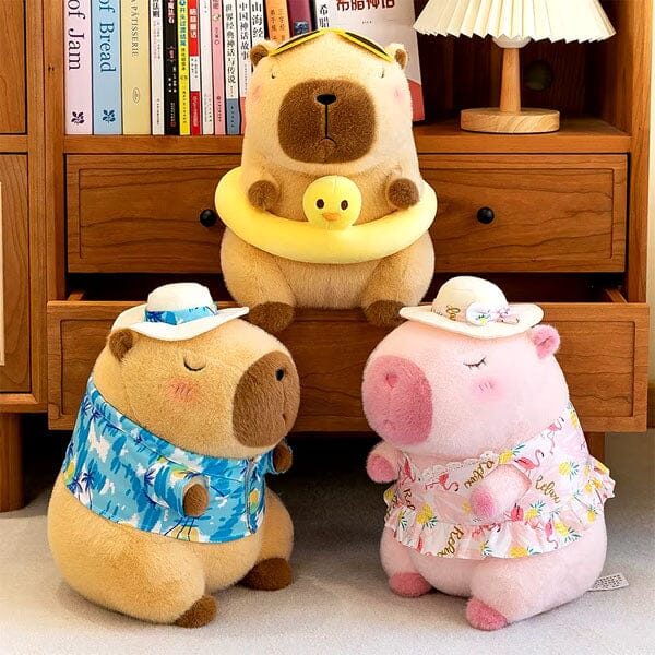 Capybara 9" Kawaii Duck Floaty Plush Toy Simple Exclusive 