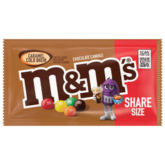 M&M's Caramel Cold Brew Special Edition Chocolate Candy Pouch (2.83oz)