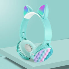 SoundLogicXT Cat Ear LED Wireless Popping Fidget Headphones | Assorted Colors Simple Shopatshowcase 