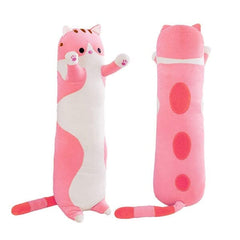 Long Animal Plush Toy Styles (3FT Long!) | Pink Tabby Cat Simple Showcase 