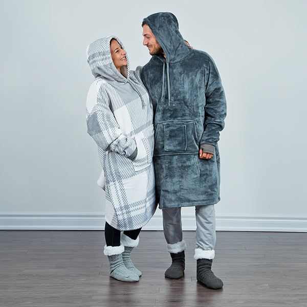 Cozy Cuddler: Cloud-Like Blanket Hoodie | Multiple Styles & Colors Simple Showcase 