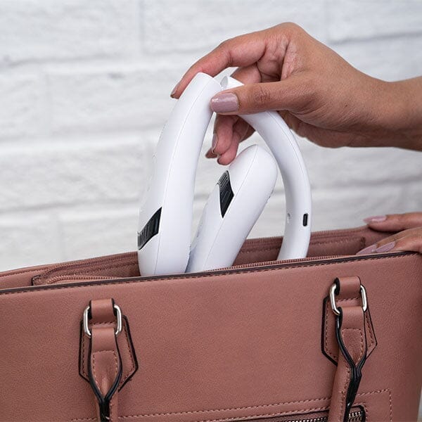 Cool Chill: Foldable NeckSlim Fan With Digital Display (Multiple Colors) Simple Cool Chill 