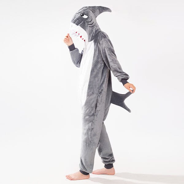 Cozy Cuddler Shark Onesie (Multiple Sizes) Simple Cozy Cuddler 