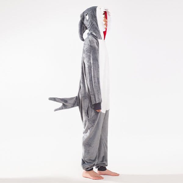 Cozy Cuddler Shark Onesie (Multiple Sizes) Simple Cozy Cuddler 