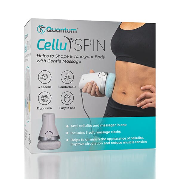 Quantum™ CelluSPIN | Helps Tone Your Body With Massage! | As Seen On Social Simple Showcase 