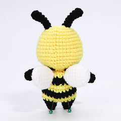 The LOOP Brigade: DIY Mini Crochet Plush Toy Complete Kit For Beginners - Chanel the Bumble Bee