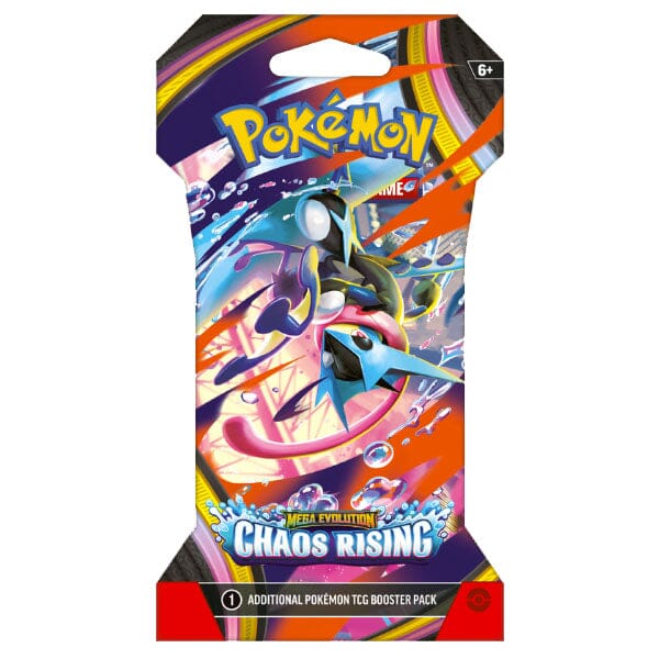 Pokémon TCG: ME04 Mega Evolution Chaos Rising Sleeved Booster Pack Simple Pokémon 