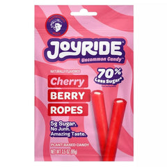 JOYRIDE Uncommon Candy Cherry Berry Filled Candy Ropes (99g)