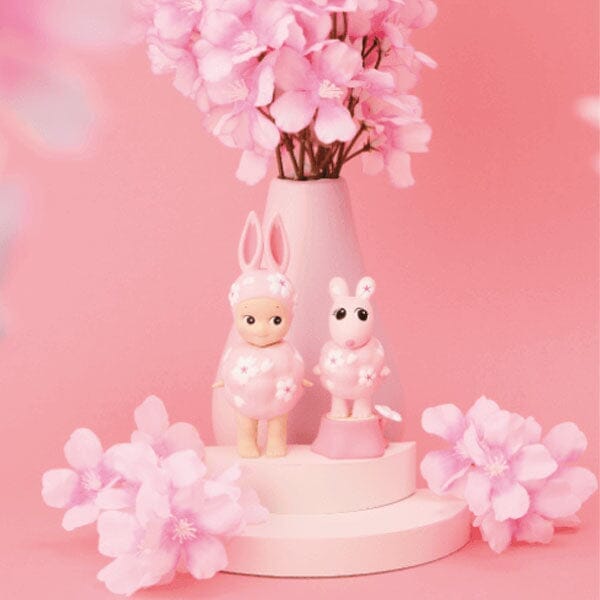 Sonny Angel Collectable Mini Cherub Figurines Cherry Blossom Series Hanami Edition Blind Box (1pc) Simple Sonny Angel 