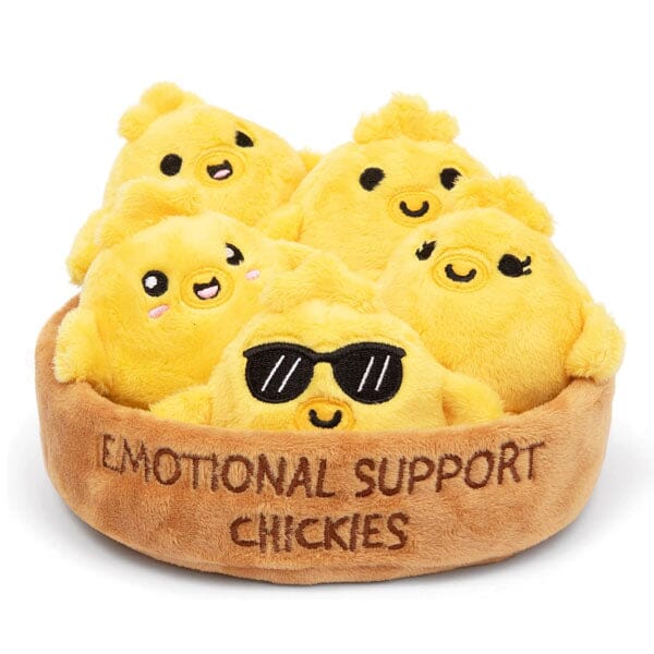 Emotional Support Chickies 8" Novelty Plush Toy By What Do You Meme?® Simple What Do You Meme? 