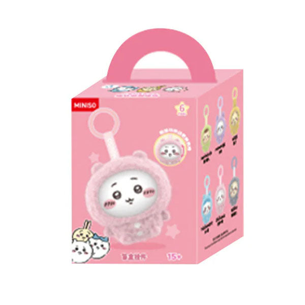 MINISO x Chiikawa: Pajama Face Changing Series Collectible Figurine Keychain Blind Box (1pc)