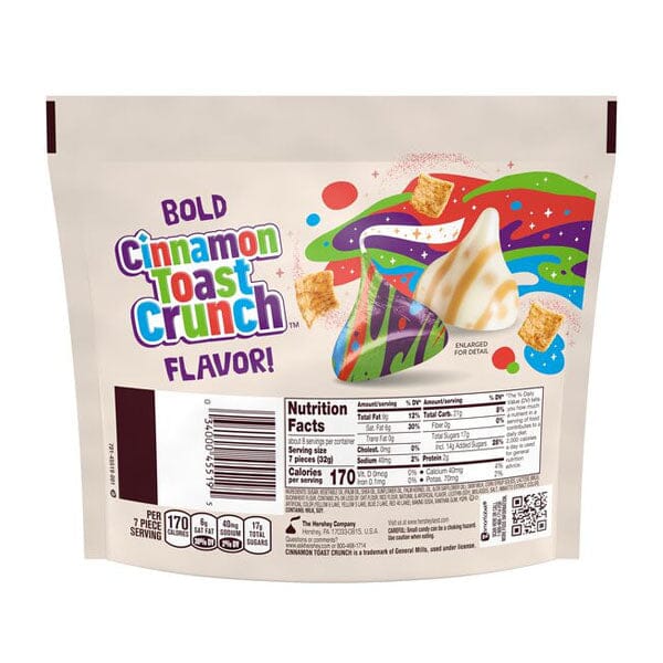 Hershey's Kisses Cinnamon Toast Crunch Flavored Candy Share Pack (9oz) Simple Hershey's 