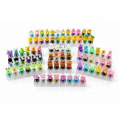 ClikCharms Fidget Keyboard Clicker Keychain - 1 Random 3D Animal Design Simple Exclusive