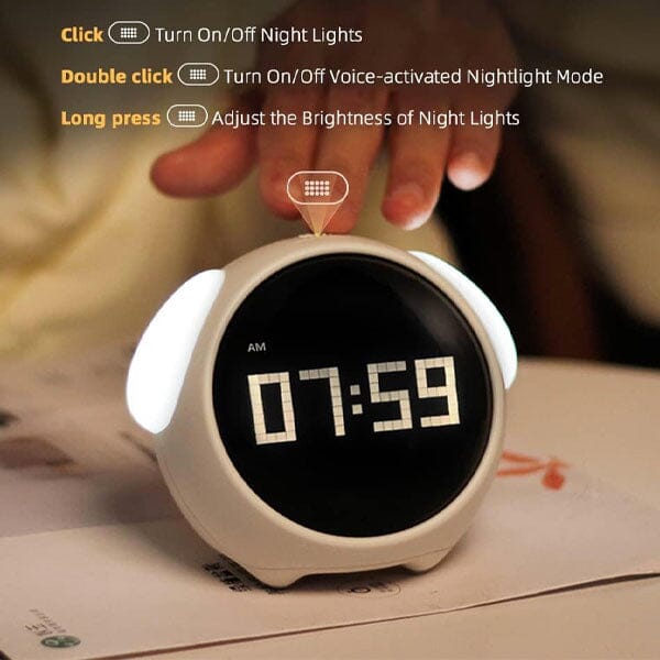 GleamGreet Digital Cute Face Alarm Clock Preorder Showcase 