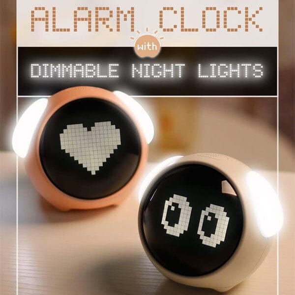 GleamGreet Digital Cute Face Alarm Clock Preorder Showcase 