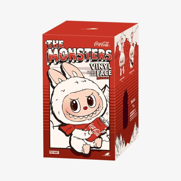 Pop Mart x THE MONSTERS: Coca-Cola Series Plush Keyring Figurine Blind Box (1pc) Simple Pop Mart 