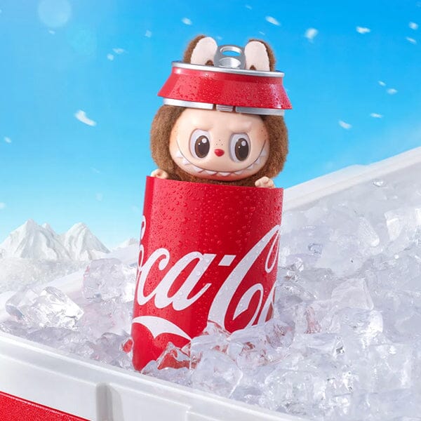 Pop Mart x THE MONSTERS: Coca-Cola Series Plush Keyring Figurine Blind Box (1pc) Simple Pop Mart 