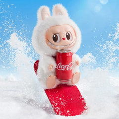 Pop Mart x THE MONSTERS: Coca-Cola Series Plush Keyring Figurine Blind Box (1pc) Simple Pop Mart 
