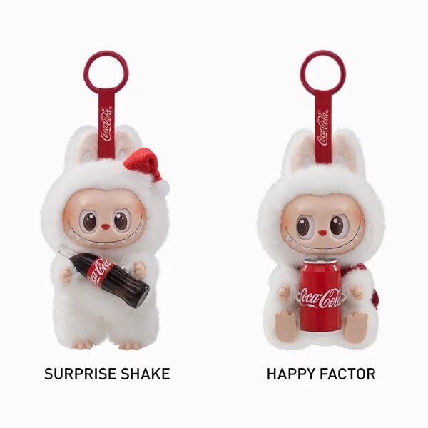 Pop Mart x THE MONSTERS: Coca-Cola Series Plush Keyring Figurine Blind Box (1pc) Simple Pop Mart 