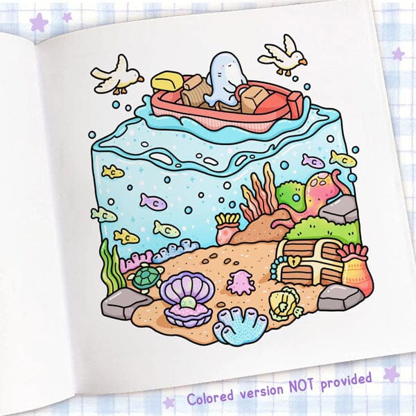 "Cozy Corner" Coloring Book: Cozy Space Coloring by Coco Wyo (45 Pages) Simple Coco Wyo 