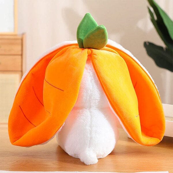 Flopsymates: Convertible 14" Bunny Plush Toys | Strawberry Or Carrot Simple Showcase 