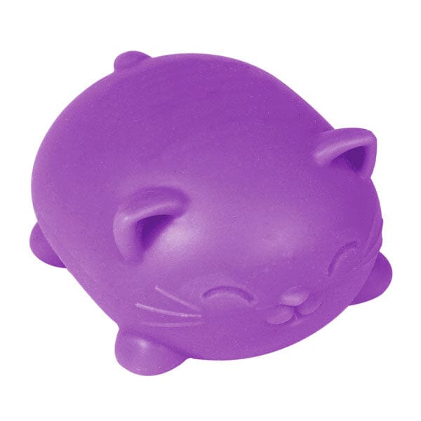 Nee Doh Teenie Cool Cats Squishy Fidget Stress Ball Toys (3pc) Colors Ship Assorted Simple Nee Doh 