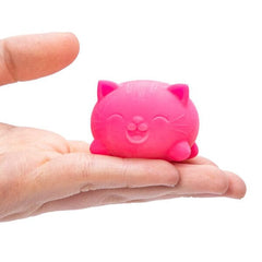 Nee Doh Teenie Cool Cats Squishy Fidget Stress Ball Toys (3pc) Colors Ship Assorted Simple Nee Doh 