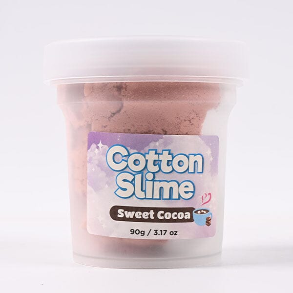 LIT Slime Cotton Butter Slime (3.17oz) Multiple Scents Simple Lit Slime Sweet Cocoa 
