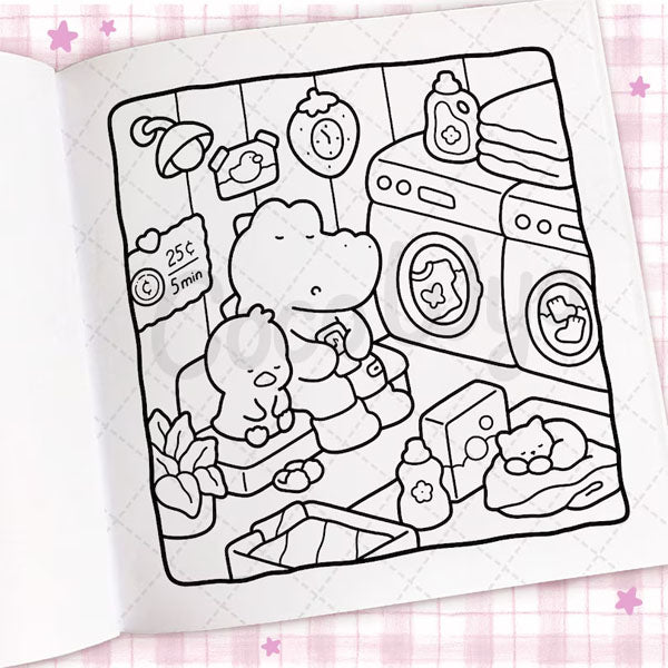 "Cozy Days" Coloring Book: Cozy Space Coloring by Coco Wyo (45 Pages ...