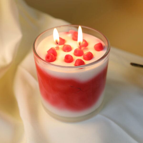 Hidden Gems Cranberry Champagne Novelty Candle (1 Ring Inside) Preorder Showcase 