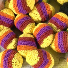Kixaroo 2 Foot Bag Crochet Juggling Sack (1pc) Ships Assorted