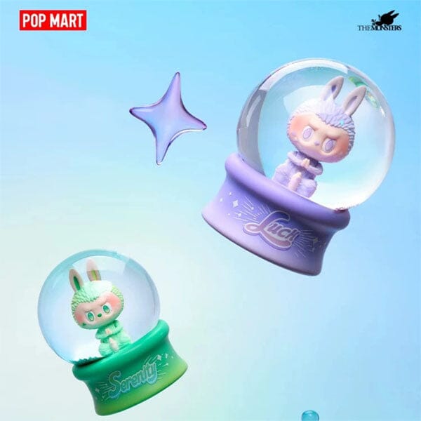 Pop Mart x THE MONSTERS: Big Into Energy Series Crystal Ball Snow Globe Blind Box (1pc) Simple Pop Mart 