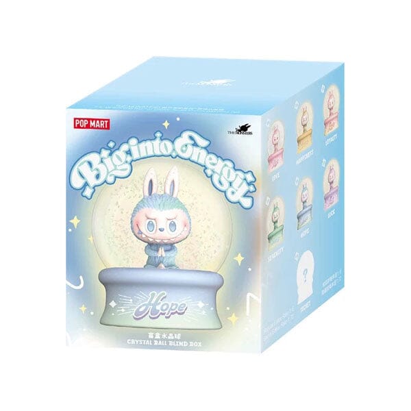 Pop Mart x THE MONSTERS: Big Into Energy Series Crystal Ball Snow Globe Blind Box (1pc) Simple Pop Mart 