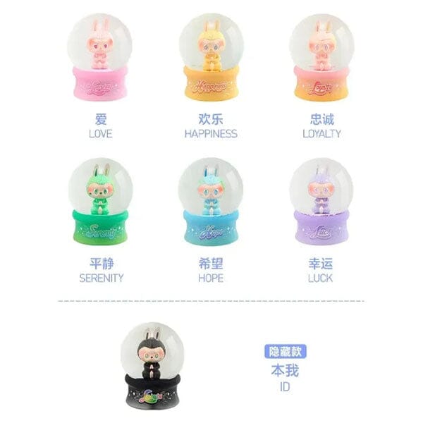 Pop Mart x THE MONSTERS: Big Into Energy Series Crystal Ball Snow Globe Blind Box (1pc) Simple Pop Mart 