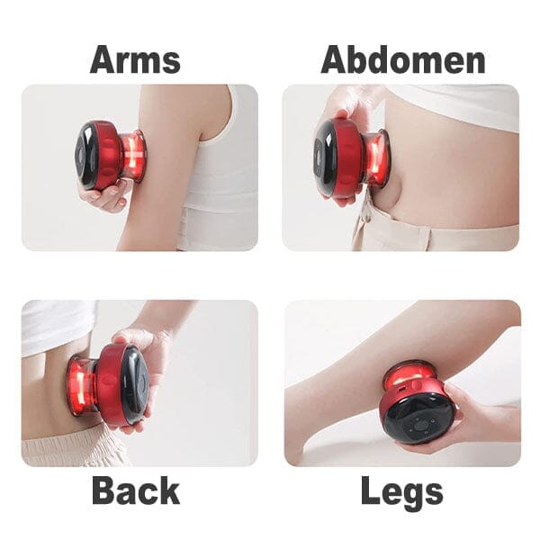 Quantum™ CupperGeni | Red Light Cupping Massage Device Simple Showcase 