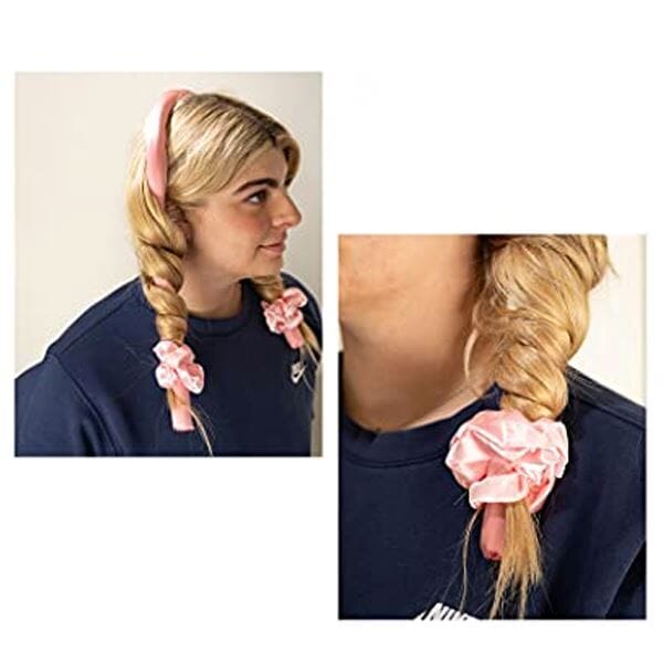 WOW Curlz Wrap | Heatless Satin Hair Curler | As Seen On Social Simple Showcase 