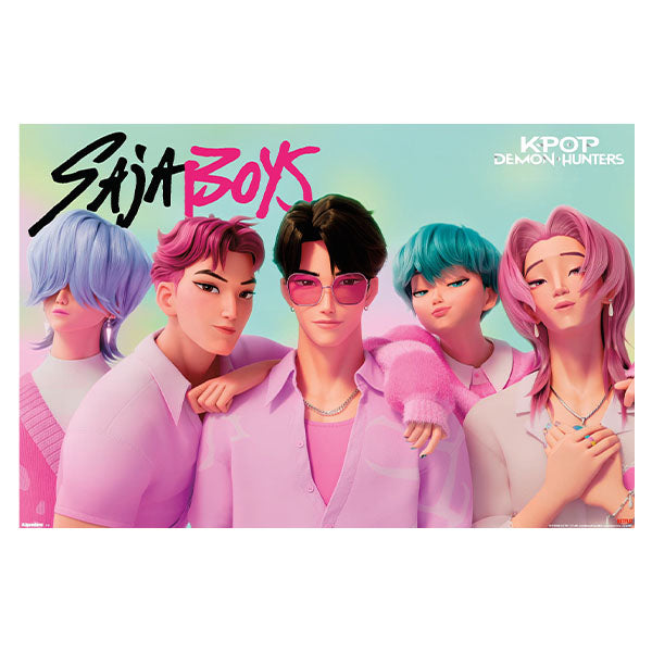 KPop Demon Hunters Poster (Assorted Styles) Available In-Store Only Simple KPop Demon Hunters 