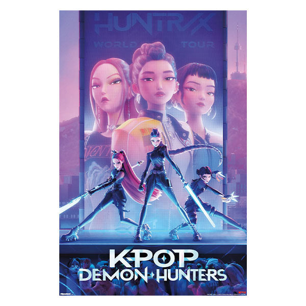 KPop Demon Hunters Poster (Assorted Styles) Available In-Store Only Simple KPop Demon Hunters 