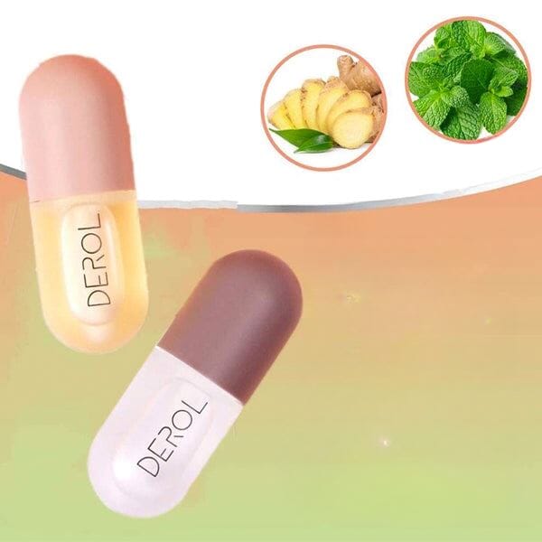 Derol Day & Night Natural Lip Plumper Set (2pk) | As Seen On Social Simple Showcase 