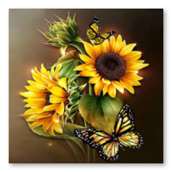 Studio Diamond Painting Full Coverage | Sunflowers | 40cm x 40cm | Pre-Order Preorder Showcase 