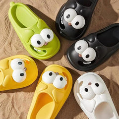Shhhandals Cartoon Dog Unisex Anti-Slip Foam Cloud Slides (Multiple Colors) Preorder Showcase 