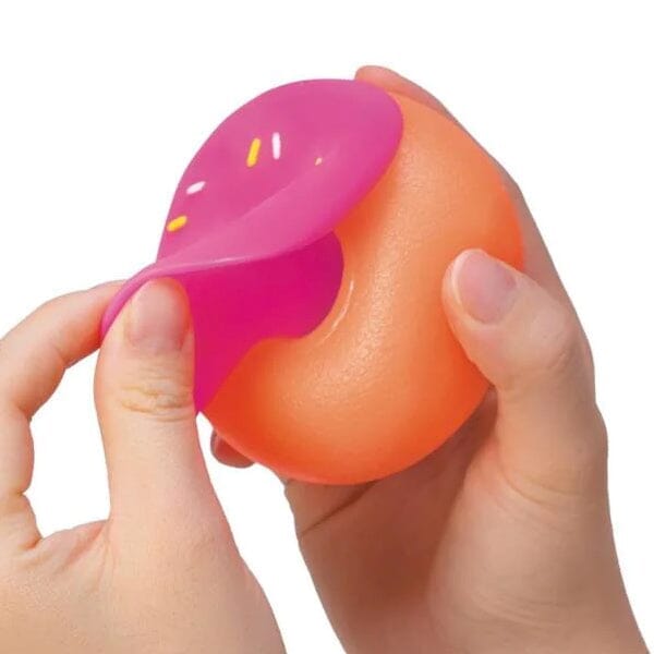 Nee Doh Dohnut | Squishy Fidget Donut | Colors Ship Assorted Simple Showcase 