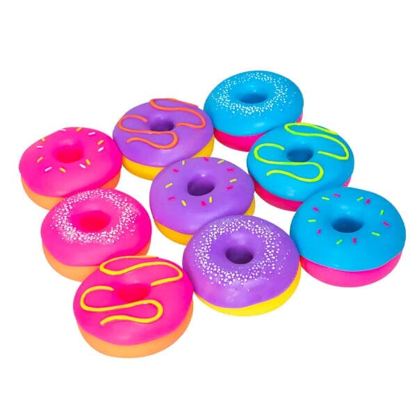 Nee Doh Dohnut | Squishy Fidget Donut | Colors Ship Assorted Simple Showcase 
