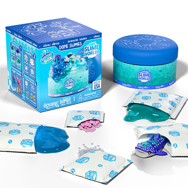 Dope Slime Worlds: Oceanic Series 1 DIY Slime Kit Mystery Box (1 Kit ...